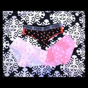 NWT Victoria Secret Panties Size M, (3) variety